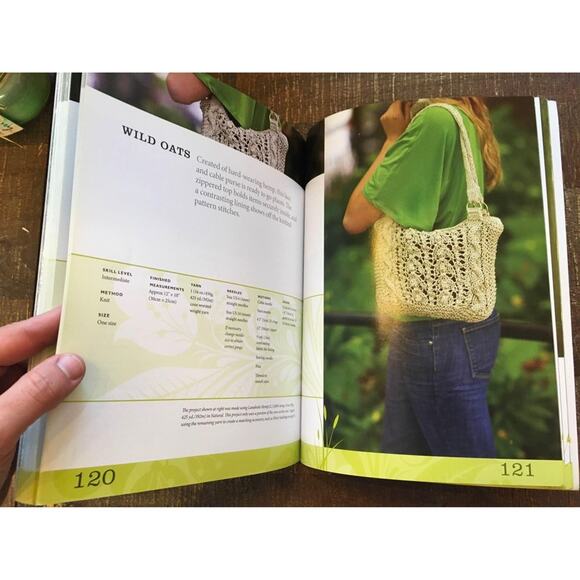 The Yarn Garden 30+ knits using plant-based yarn pattern book Knit Crochet - Picture 8 of 10